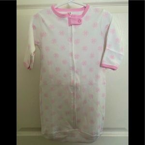 NWOT- Baby Girl Sleeper- Size 0-9 mo.